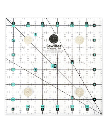 Sew Magnetic 6.5" x 6.5" Ruler