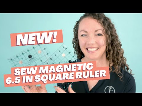 Sew Magnetic 6.5" x 6.5" Ruler